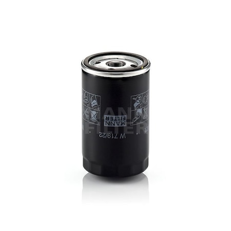 Mann-Filter 89-95 Porsche 944 2.5-3.0L/92-95 968 Oil Filter, W719/22 W719/22